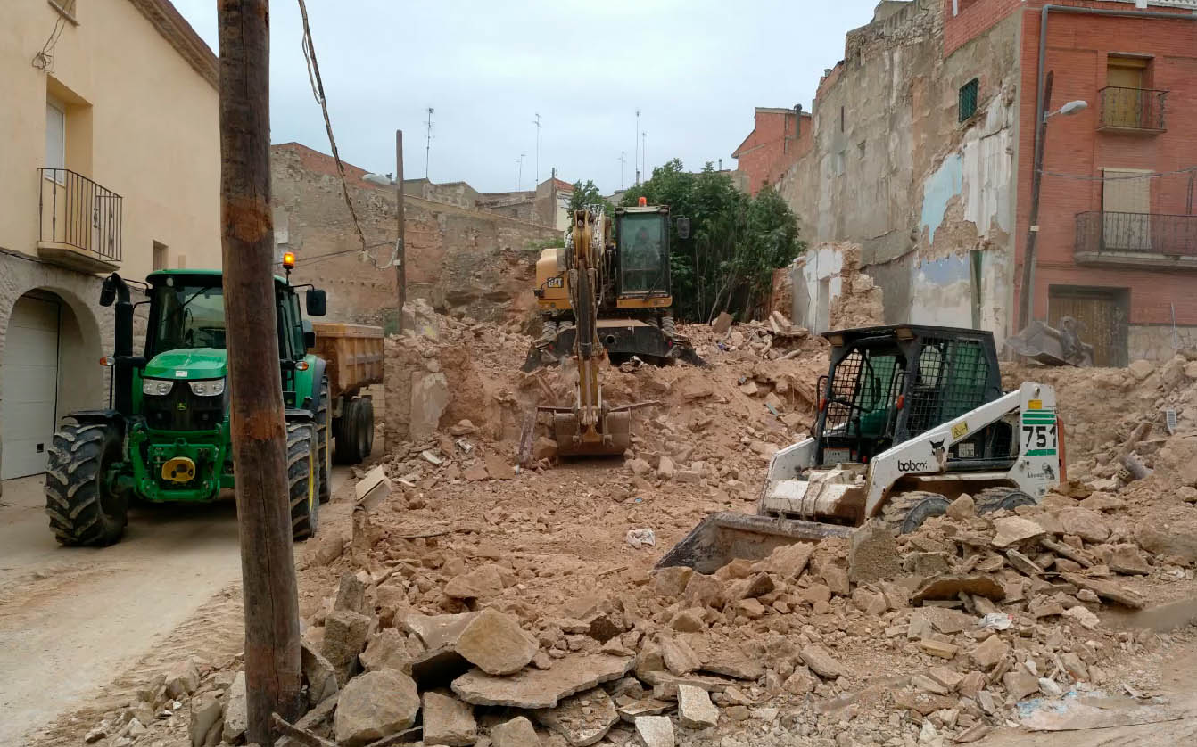 Servicios de excavaciones y demoliciones en Zaragoza y Teruel